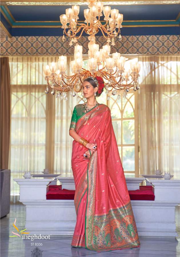 Meghdoot Namika 2 Heavy Silk Fancy Festive Wear Designer Saree Collection